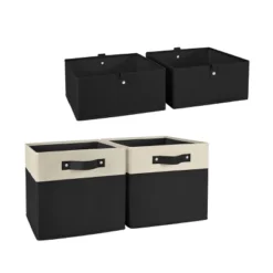 2pc Kids' 10.5" Two-Toned Folding Storage Bin Set - RiverRidge Home -Decor Haven Shop GUEST 8933e176 15f2 4b4f 88be 21c5a3bb4e55