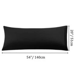 PiccoCasa Microfiber Embroidery Zipper Closure Body Pillowcases 1Pc -Decor Haven Shop GUEST 89f4c72f 8a81 4efe b94f 52dbbf0aab63