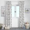 Bacati - Woodlands Grey/Beige Triangles Neutral Cotton Printed Single Window Curtain Panel -Decor Haven Shop GUEST 8bd98ab5 fd1e 480a 9379 a5d25d6812c2