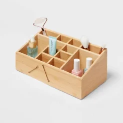 10" X 5" X 4" 12 Compartment Bamboo Countertop Organizer - Brightroom™ -Decor Haven Shop GUEST 8c744fa1 c40c 4a18 88b5 85111e9829ce