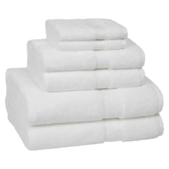 6pc Signature Solid Bath Towel Set - Cassadecor -Decor Haven Shop GUEST 8c8d91cb 7966 4169 a5ca 1ab0f37f4d61