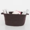 Unique Bargains Cotton Storage Basket Clothes Organizer Decorative Storage Bins 1 Pc -Decor Haven Shop GUEST 8cc21bb9 11c6 4d89 9e0b d2d02fe57828