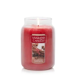 Classic 22oz 'SPARKLING CINAMMON CHRISTMAS COOKIE' Original Large Jar - Yankee Candle -Decor Haven Shop GUEST 8d411dfb 5f7e 47e9 9019 0f54916be6a5