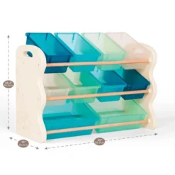 Totes Tidy Storage Bin Organizer Soft Sky - B. Spaces -Decor Haven Shop GUEST 8ff1e481 dbc5 45b5 b6d2 b81b894c37a8