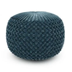 Vanessa Round Pouf - Wyndenhall -Decor Haven Shop GUEST 924dcef3 1b1a 4548 8088 9f988d2051a8