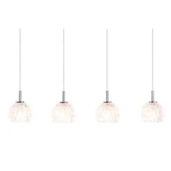 Lanson Pendant Chrome/Clear - Safavieh -Decor Haven Shop GUEST 93103299 83bc 4763 9796 6a8a520afeda