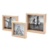 3pc Wood Nesting Frame Set Natural - Stonebriar Collection -Decor Haven Shop GUEST 93dc640d a645 42c9 b42c c6a2e614ba3a