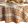 Russet Harvest Woven Plaid Tablecloth - Elrene Home Fashions -Decor Haven Shop GUEST 954ae84b 023e 44e2 828b 1f77a3776cc9