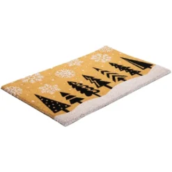 Northlight Trees And Snowflakes Natural Coir Christmas Outdoor Doormat 18" X 30" -Decor Haven Shop GUEST 968e82f2 6f68 4416 99d8 53786c878ac1