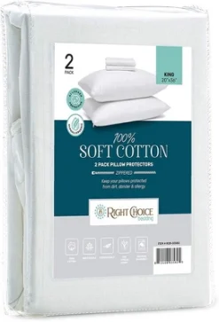 Right Choice Bedding Cotton Pillow Protectors, Standard (Set Of 4) -Decor Haven Shop GUEST 9758397d 259c 4700 9d56 085863130f1f