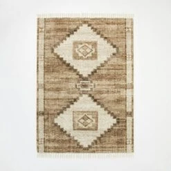 Double Medallion Persian Style Rug Tan - Threshold™ Designed With Studio McGee -Decor Haven Shop GUEST 97cac890 26d8 4ae1 8521 544e554d1190