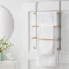 Over The Door Tiered Towel Rack With Wood - Brightroom™ -Decor Haven Shop GUEST 98778a7f 8e0c 4c4a 9552 90944b50a1f8