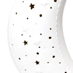 Porcelain Moon Shaped Table Lamp White - Simple Designs -Decor Haven Shop GUEST 98fb8855 360b 4a84 b9a7 6b3b8dacd5e6