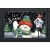 Snow Time Snowman Winter Doormat Indoor Outdoor 30" X 18" Briarwood Lane -Decor Haven Shop GUEST 9af6c913 1afe 4df8 a78b 536c4d598b17