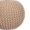 BirdRock Home Round Pouf Foot Stool Ottoman - Natural -Decor Haven Shop GUEST 9b81b06b d9a2 4339 8a10 302f2b3ef23d