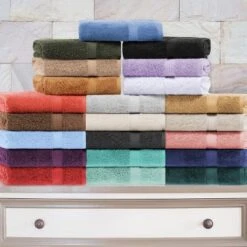 Premium Cotton 800 GSM Heavyweight Plush Luxury 10 Piece Bathroom Towel Set By Blue Nile Mills -Decor Haven Shop GUEST 9bdbfd42 9890 4f51 9442 82d7de0dea29