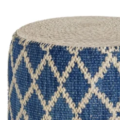 Nesbitt Round Pouf - WyndenHall -Decor Haven Shop GUEST 9bdca5de 2fe1 4839 87f9 878df6ccfdf6