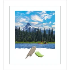 Amanti Art Wedge White Picture Frame -Decor Haven Shop GUEST 9d2ac054 b126 4932 b840 97bacba8ec68