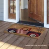 Briarwood Lane Patriotic Truck Coir Doormat Fourth Of July Natural Fiber Outdoor 30" X 18" -Decor Haven Shop GUEST 9e9797c8 005b 439b b6c7 2f63e6226396