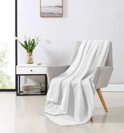 Kate Aurora Ultra Soft & Plush Herringbone Fleece Throw Blanket Covers -Decor Haven Shop GUEST a1019e79 fb26 4ba4 9c66 928266e99bc3