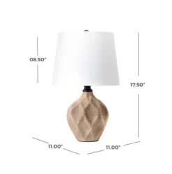 NuLOOM Naples 18" Ceramic Table Lamp -Decor Haven Shop GUEST a175c951 0f53 49db 82e3 ae0978ce811c