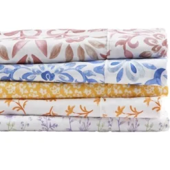 Great Bay Home Watercolor Floral Microfiber Wrinkle-Resistant Sheet Set -Decor Haven Shop GUEST a3644ae2 f3a3 42f2 907e 49cd19bce1a8