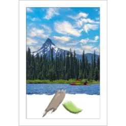 Amanti Art Wedge White Picture Frame -Decor Haven Shop GUEST a48829a4 3d19 4f75 bd41 fb0441b51046