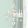 Kathy Ireland Chateau De Conde Antique Rubbed White Pendant Chandelier 26" Wide French Crystal 5-Light Fixture For Dining Room House Kitchen Island -Decor Haven Shop GUEST a5e27629 be9b 4373 9cf2 0e7d81888352