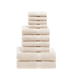 Premium Cotton 800 GSM Heavyweight Plush Luxury 10 Piece Bathroom Towel Set By Blue Nile Mills -Decor Haven Shop GUEST a73d0fdc 5f40 41cd 9631 744106aae948