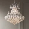 Vienna Full Spectrum Calylah Chrome Chandelier 21 1/2" Wide Modern Tiered Crystal 8-Light Fixture For Dining Room House Foyer Kitchen Island Entryway -Decor Haven Shop GUEST a80fb047 3ef7 4a46 9ae4 ebcc01414ab5