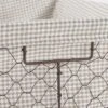 Design Imports Set Of 5 Rustic Bronze Chicken Wire Stone And Gingham Check Liner Baskets White -Decor Haven Shop GUEST a8d7a50f 4695 47fd 968d f00d04874a04