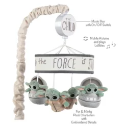 Lambs & Ivy Star Wars The Child/Baby Yoda Musical Baby Crib Mobile Soother Toy -Decor Haven Shop GUEST aa2e0a10 020a 4d54 90ca 2accf3f8cd13