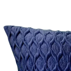 20"x20" Oversize Fishnet Ruched Velvet Square Throw Pillow - Edie@Home -Decor Haven Shop GUEST ab41bf84 9e94 490b b335 d84174075d74