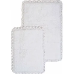 2pc Solid Crochet Bath Rug Set - Chesapeake -Decor Haven Shop GUEST abcd1399 c146 42fb a567 7b1d763710ce