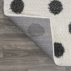 Pere Modern Charcoal Dot Shag Area Rug - JONATHAN Y -Decor Haven Shop GUEST ac56f128 5634 4966 9dd6 1ce8bf62660f