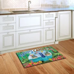 Spring Happy Campers Floral Doormat Indoor Outdoor 30" X 18" Briarwood Lane -Decor Haven Shop GUEST ac96d3fa 3b9e 4e38 a522 b100804e08a4