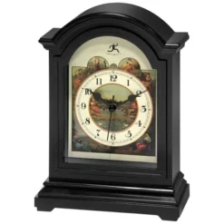 9" Old World Map Antique Tabletop Clock - Infinity Instruments -Decor Haven Shop GUEST acc84767 13d4 4991 a586 0a755617b70a