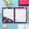 Paper Junkie Floral Clipboard Folio With Notepad, Low Profile Clip And Interior Storage Pocket, Cute Clipfolio Business Folder, 13 X 9 In -Decor Haven Shop GUEST ad544d10 3170 4e96 9d63 bf6cb79cb6c9