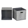 Household Essentials 11" Set Of 6 Storage Bins Gray -Decor Haven Shop GUEST ae0d4e8a 18be 4b37 819c 7b02c18cfd5d