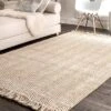 Hand Woven Don Jute With Fringe Rug - NuLOOM -Decor Haven Shop GUEST aeb022e2 fbbd 4e30 a460 4601ae0e08f7