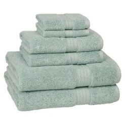 6pc Signature Solid Bath Towel Set - Cassadecor -Decor Haven Shop GUEST af4b3190 cabb 4dc9 8713 5e02734e0ab8