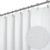 Waffle Weave Fabric Shower Curtain - LiBa -Decor Haven Shop GUEST affd1e75 75dc 4f44 9d8e 0aa6c51584d8