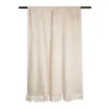 50"x60" Chenille Luxury Tassel Throw Blanket Cream - Design Imports -Decor Haven Shop GUEST b002cb0d ac38 43e3 931e c89fcdf7a91b