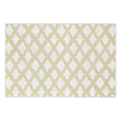 Sussexhome Floral Collection Cotton Heavy Duty Low Pile Area Rug , 2' X 3' -Decor Haven Shop GUEST b065d2c3 e2df 4e86 a7c9 af4b9e15ca36