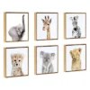 13" X 13" 6pc Ari Safari Animals Natural - Kate & Laurel All Things Decor -Decor Haven Shop GUEST b0aaa7fe 18ea 4b14 bbce 5a3b834c15b2