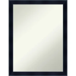 Madison Black Non-Beveled Wood Bathroom Wall Mirror -Decor Haven Shop GUEST b127081d 9b5f 4b0f aedf 91b8266e3fc1