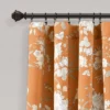 2pk 54"x84" Light Filtering Botanical Garden Curtain Panels Orange - Lush Décor -Decor Haven Shop GUEST b149f0ef 641f 407b b4c8 eb02a0d38a88