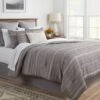 12pc Chambray Matelasse Stripe Comforter & Sheet Bedding Set Gray - Threshold™ -Decor Haven Shop GUEST b27f3a3e 47f8 43ab 839e 70805159cf42