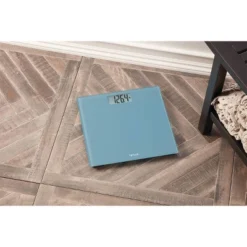 Digital Glass Bathroom Scale With Spa Blue - Taylor -Decor Haven Shop GUEST b4766bb0 4aeb 466c 88eb 04bffd1f2b3d