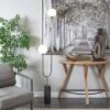 2-Light 73" X 16" Marble Orb Floor Lamp With Marble Base - Olivia & May -Decor Haven Shop GUEST b49a68f4 ea7c 4ce5 b19a f2b51438e837